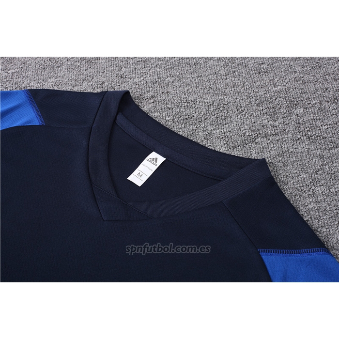 Chandal del Argelia Manga Corta 2023-2024 Azul - Pantalon Corto